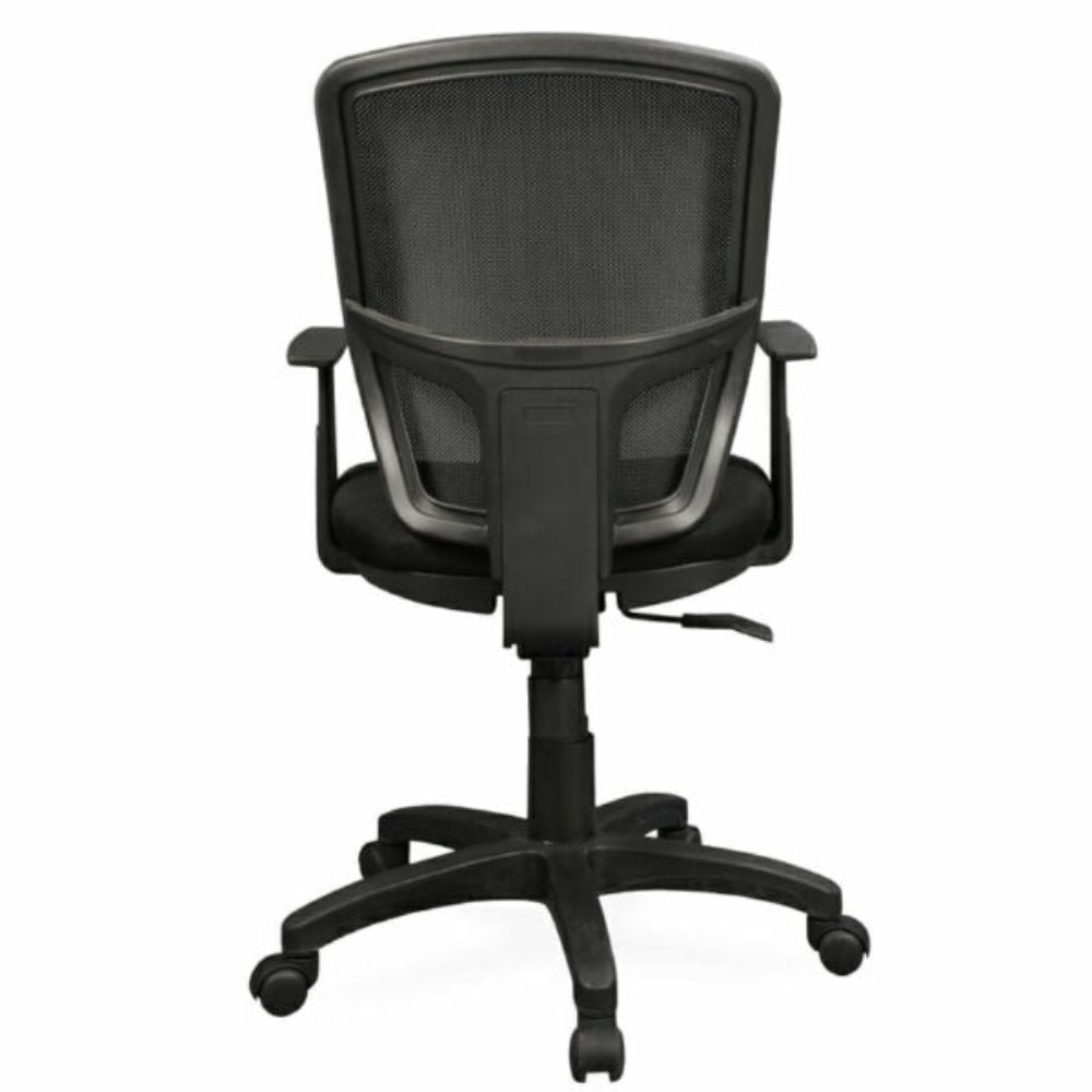 SILLA OFIK 368 MESH KB - 2 | Silla Operativa para Oficina | Base Estrella Giratoria | Mesh Tapiz en Tela | Interior - 368 - OFIK - NOGAL BEAT - Sillas de oficina