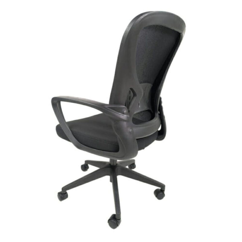 Silla de Oficina Operativa - OFIK 921 E104 - Negro - Respaldo en Malla ...