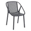 Silla para Área de Terraza Hotel Protección UV - RESOL BINI - Varios Colores - Asiento y Respaldo en Polipropileno - 05376 - Resol - NOGAL BEAT - Silla de Terraza