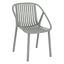 Silla para Área de Terraza Hotel Protección UV - RESOL BINI - Varios Colores - Asiento y Respaldo en Polipropileno - 05377 - Resol - NOGAL BEAT - Silla de Terraza