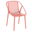 Silla Resol Bini en polipropileno con fibra de vidrio para exterior, varios colores