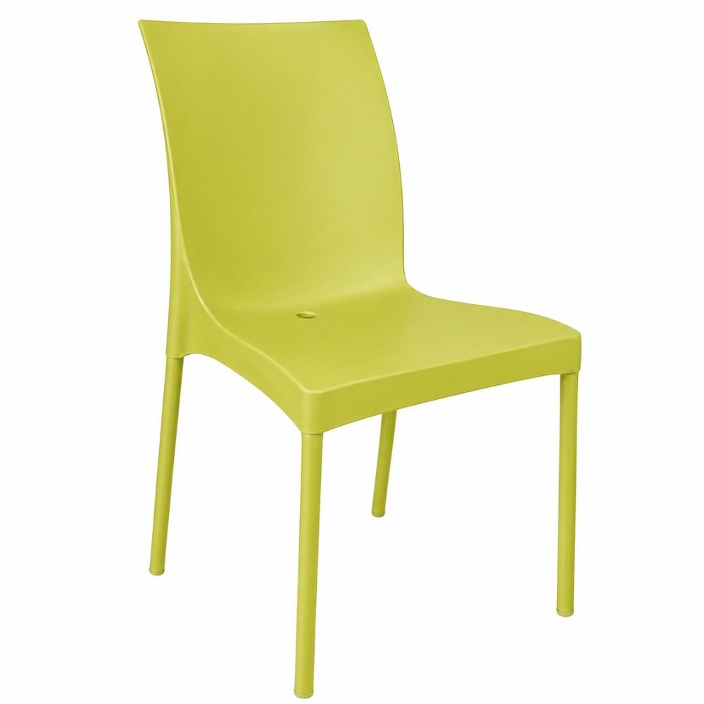 Silla para Cafetería Áreas de Exterior - LABENZE IRIS 106-00800 - Varios Colores - Una Pieza y Apilable - 106-00800 - Labenze - NOGAL BEAT - Silla Comercial Exterior
