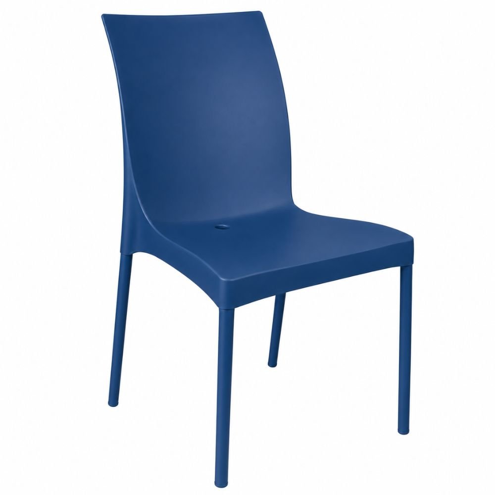 Silla para Cafetería Áreas de Exterior - LABENZE IRIS 106-00800 - Varios Colores - Una Pieza y Apilable - 106-00800 - Labenze - NOGAL BEAT - Silla Comercial Exterior