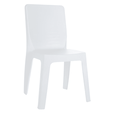 Silla para Cafetería y Comedor al Aire Libre - RESOL IRIS - Varios Colores - 4 Puntas Apilable y Protección UV - 937 - Resol - NOGAL BEAT - Sillas