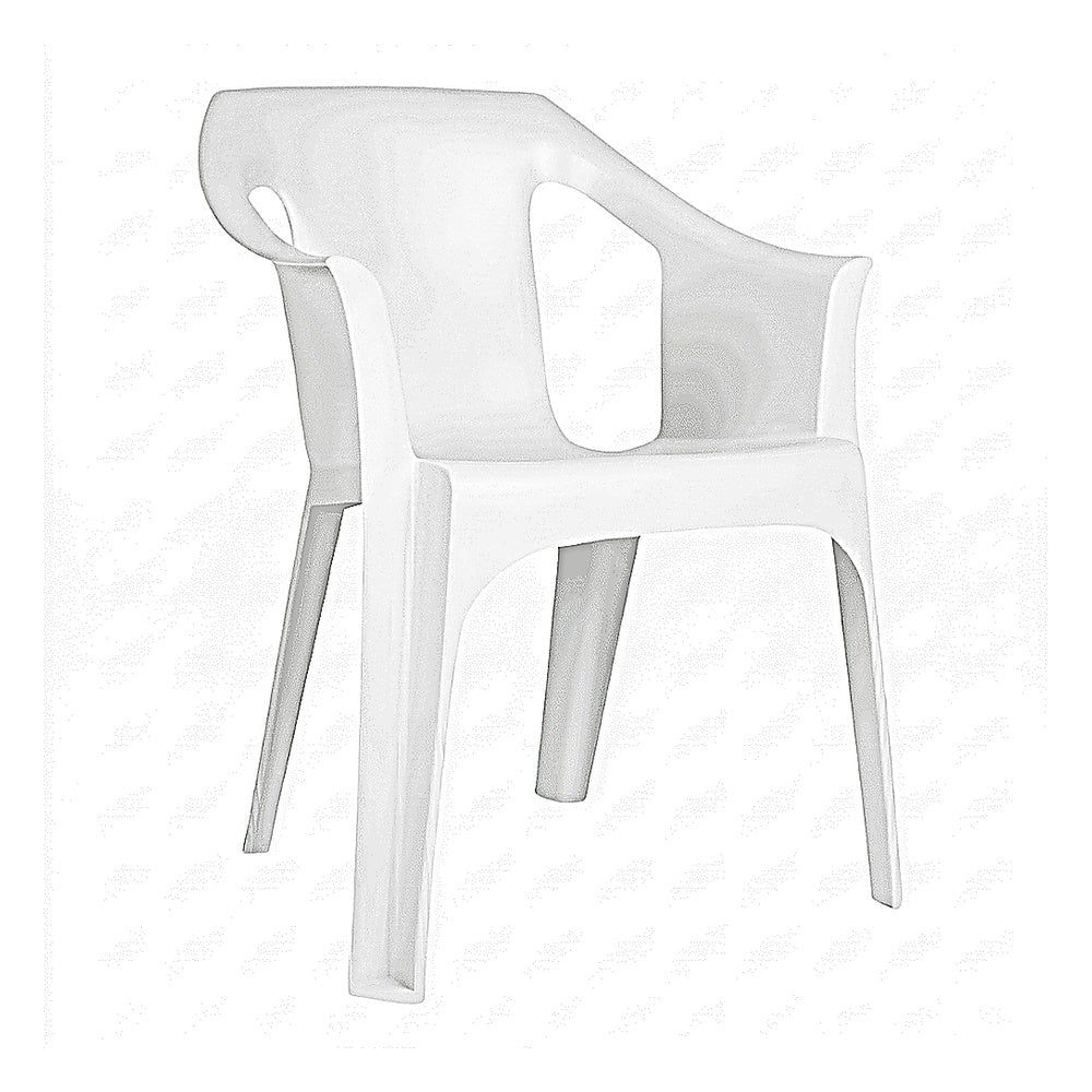 Silla para Cafetería y Comedor al Aire Libre Texturizado - RESOL COOL - Varios Colores - 4 Puntas Apilable y Tacos Anti Deslizantes con Protección UV - 01387 - Resol - NOGAL BEAT - Silla Comercial Exterior