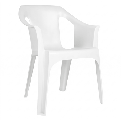 Silla para Cafetería y Comedor al Aire Libre Texturizado - RESOL COOL - Varios Colores - 4 Puntas Apilable y Tacos Anti Deslizantes con Protección UV - 1387 - Resol - NOGAL BEAT - Sillas