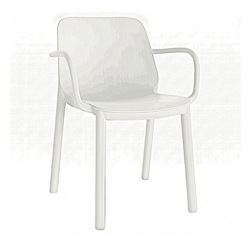 Silla para Cafetería y Comedor con Brazos - RESOL ONE - Varios Colores - Protección UV - 5948 - Resol - NOGAL BEAT - Silla Comercial Interior