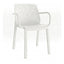 Silla para Cafetería y Comedor con Brazos - RESOL ONE - Varios Colores - Protección UV - 5948 - Resol - NOGAL BEAT - Silla Comercial Interior