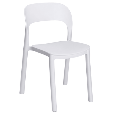 Silla para Cafetería y Comedor Porección UV - RESOL ONA - Varios Colores - Apilable y Asiento Sujeto con Tornillos Zincados - 3686 - Resol - NOGAL BEAT - Sillas
