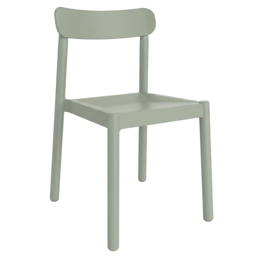 Silla RESOL ELBA apilable inyectada en polipropileno