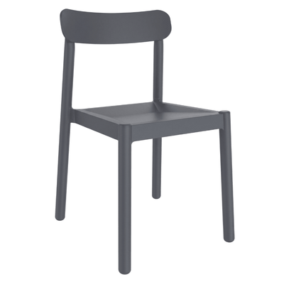 Silla para Cafetería y Comedor Protección UV - RESOL ELBA - Varios Colores - Apilable - 4450 - Resol - NOGAL BEAT - Sillas