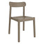 Silla para Cafetería y Comedor Protección UV - RESOL ELBA - Varios Colores - Apilable - 04452 - Resol - NOGAL BEAT - Silla Comercial Exterior