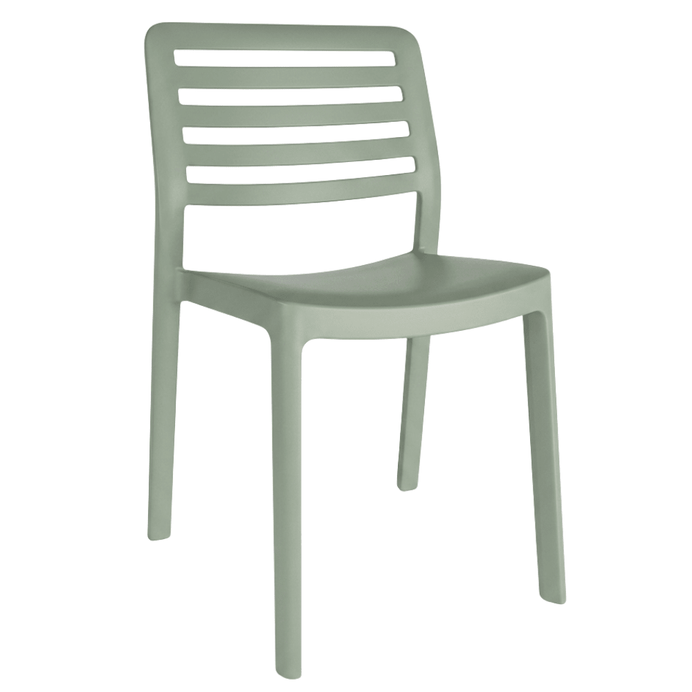 Silla para Cafetería y Comedor Protección UV - RESOL WIND - Varios Colores - Apilable - 07160 - Resol - NOGAL BEAT - Silla Comercial Interior
