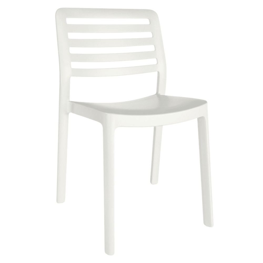 Silla para Cafetería y Comedor Protección UV - RESOL WIND - Varios Colores - Apilable - 04558 - Resol - NOGAL BEAT - Silla Comercial Interior