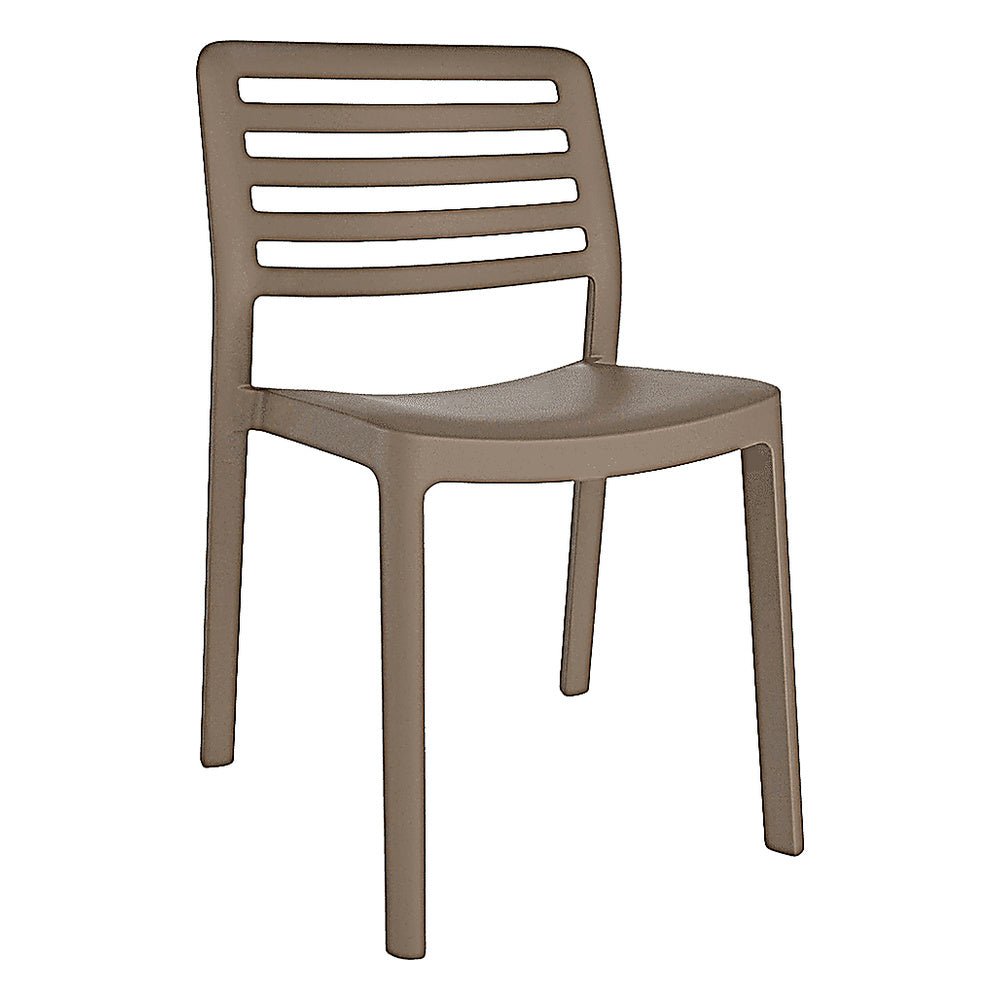 Silla para Cafetería y Comedor Protección UV - RESOL WIND - Varios Colores - Apilable - 04560 - Resol - NOGAL BEAT - Silla Comercial Interior