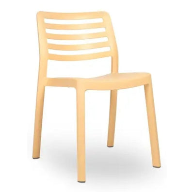 Silla para Cafetería y Comedor Reciclada - RESOL WIND RECYCLED - Varios Colores - Apilable y Protección - 5703 - Resol - NOGAL BEAT - Sillas