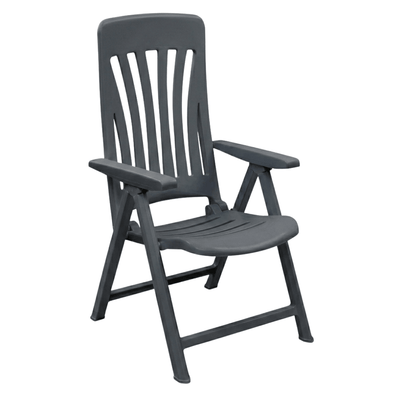 Silla para Descanso al Aire Libre Plegable - RESOL BLANES - Varios Colores - 4 Puntas con Multiposición y Protección UV - 7167 - Resol - NOGAL BEAT - Silla de Terraza