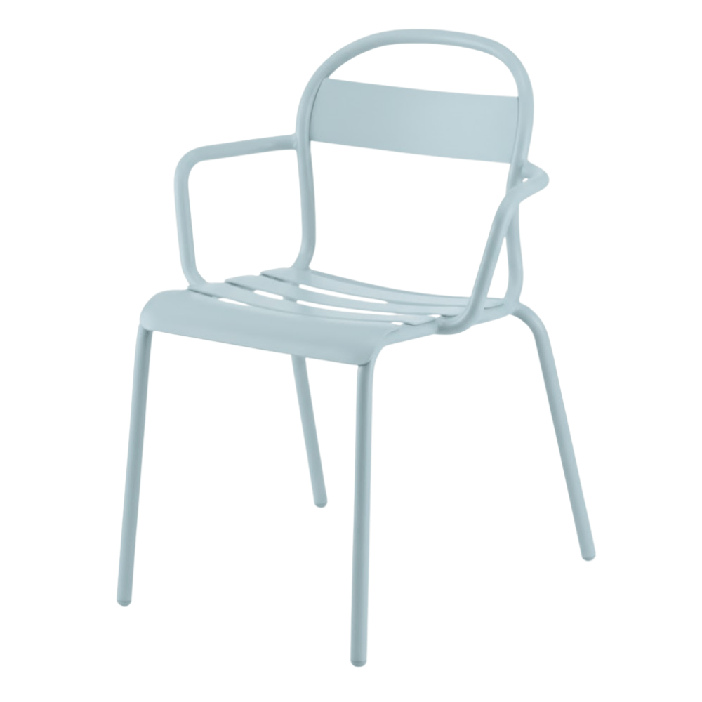 Silla para Hotel y Playa Resistente a Rayos UV - COLOS STECCA 2 - Varios Colores - para Ambiente Salino - STECCA 2 - Colos - NOGAL BEAT - Sillas