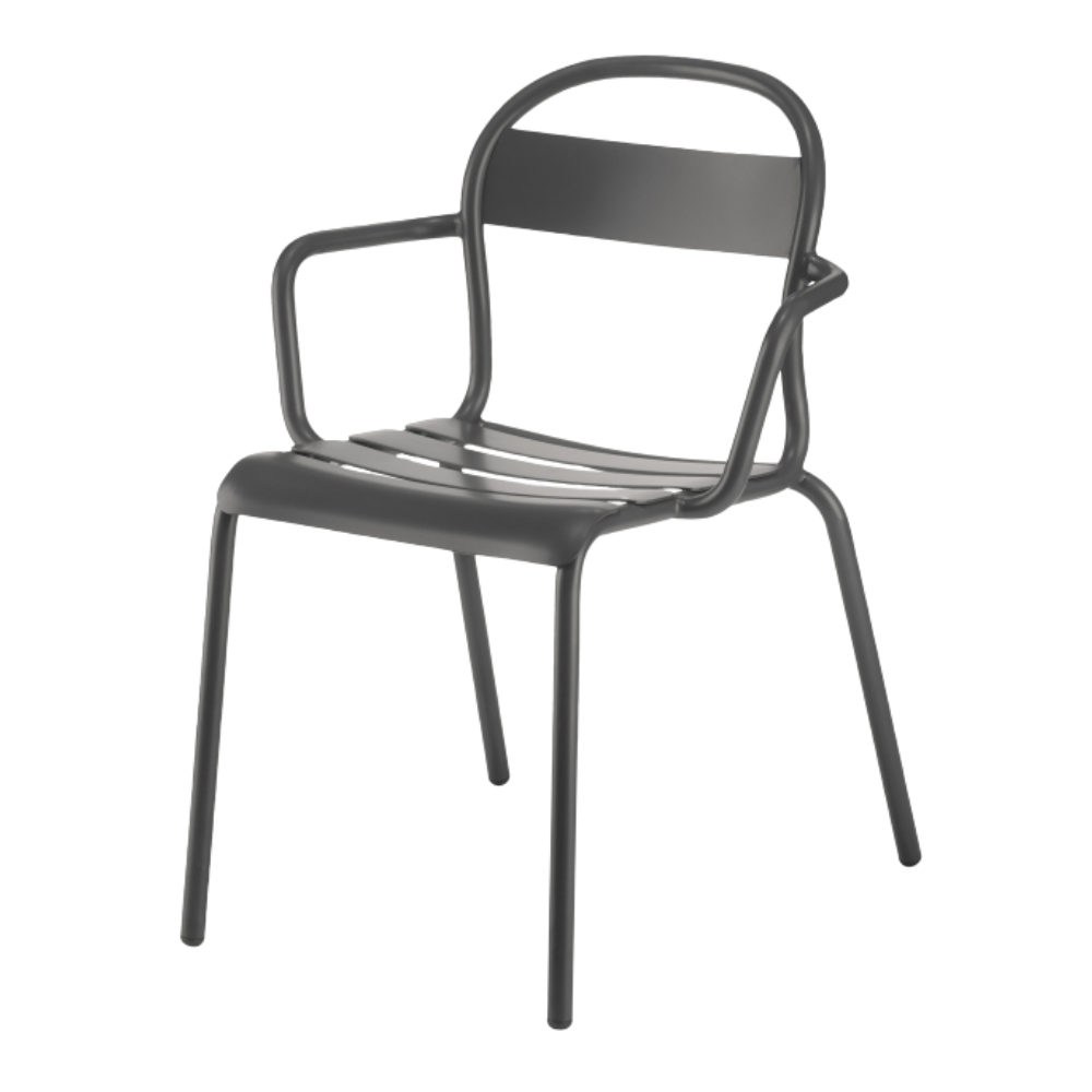 Silla para Hotel y Playa Resistente a Rayos UV - COLOS STECCA 2 - Varios Colores - para Ambiente Salino - STECCA 2 - Colos - NOGAL BEAT - Sillas