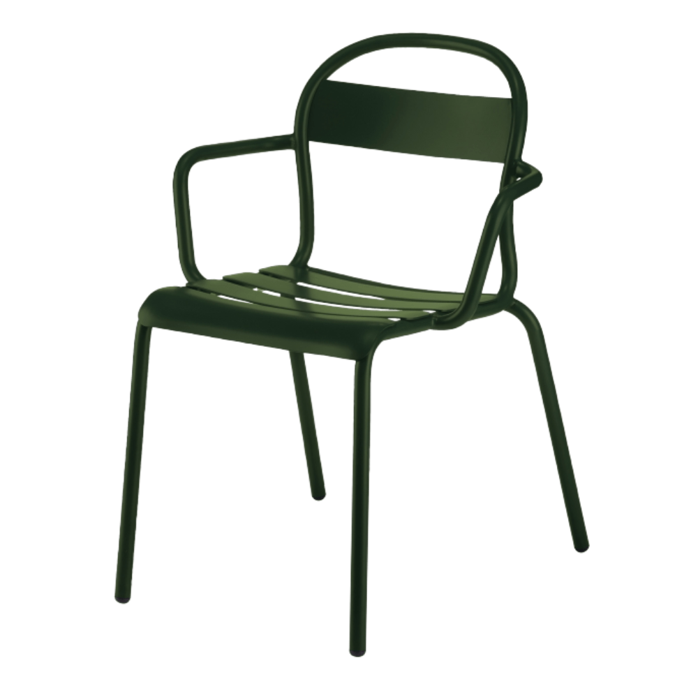 Silla para Hotel y Playa Resistente a Rayos UV - COLOS STECCA 2 - Varios Colores - para Ambiente Salino - STECCA 2 - Colos - NOGAL BEAT - Sillas