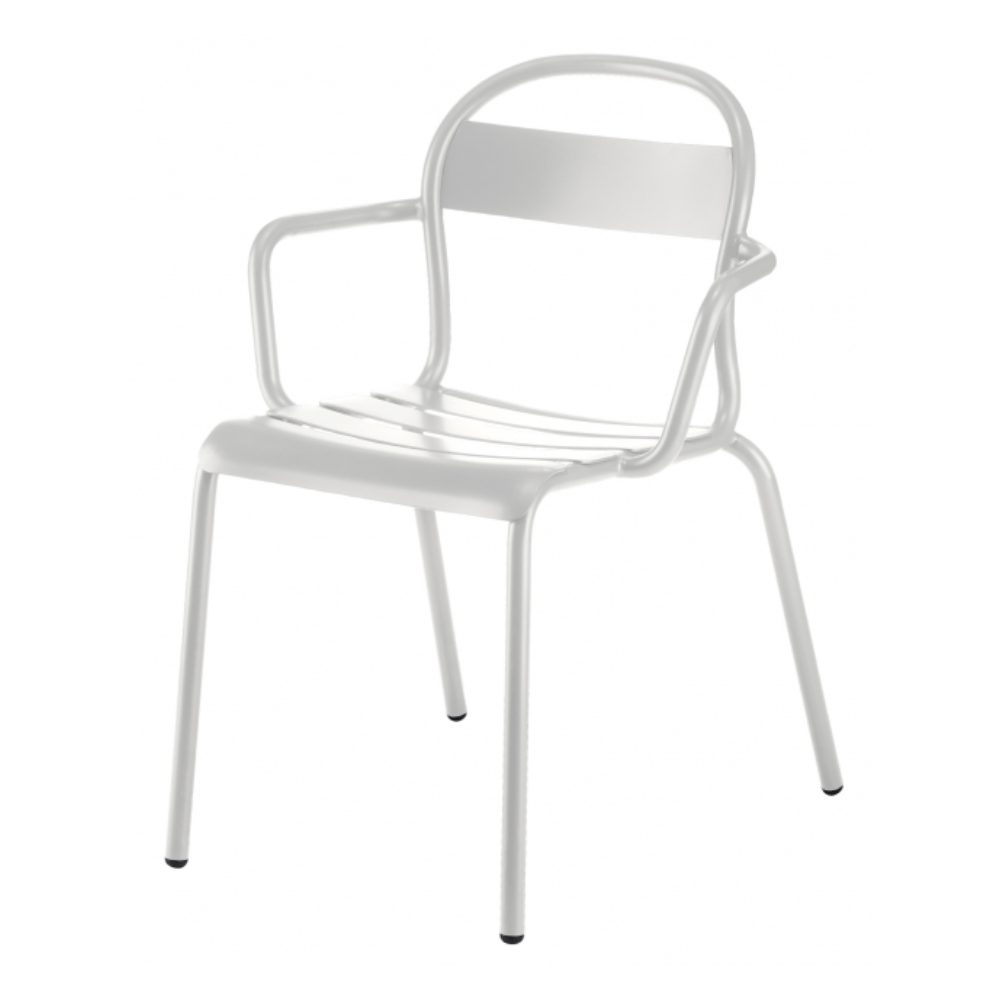 Silla para Hotel y Playa Resistente a Rayos UV - COLOS STECCA 2 - Varios Colores - para Ambiente Salino - STECCA 2 - Colos - NOGAL BEAT - Sillas