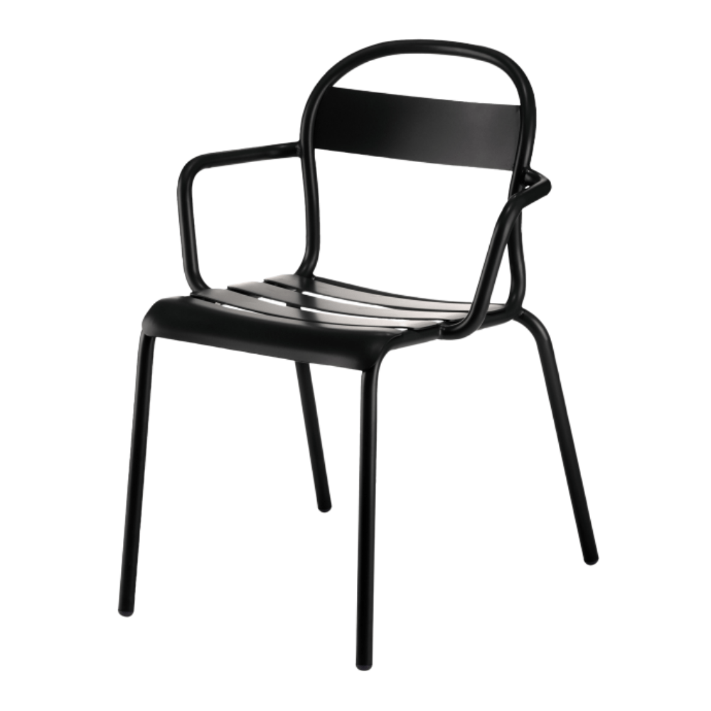 Silla para Hotel y Playa Resistente a Rayos UV - COLOS STECCA 2 - Varios Colores - para Ambiente Salino - STECCA 2 - Colos - NOGAL BEAT - Sillas