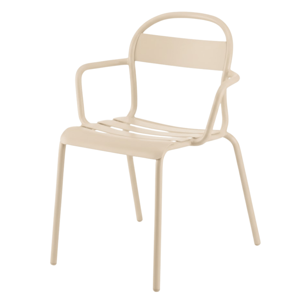 Silla para Hotel y Playa Resistente a Rayos UV - COLOS STECCA 2 - Varios Colores - para Ambiente Salino - STECCA 2 - Colos - NOGAL BEAT - Sillas