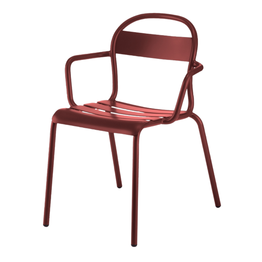 Silla para Hotel y Playa Resistente a Rayos UV - COLOS STECCA 2 - Varios Colores - para Ambiente Salino - STECCA 2 - Colos - NOGAL BEAT - Sillas