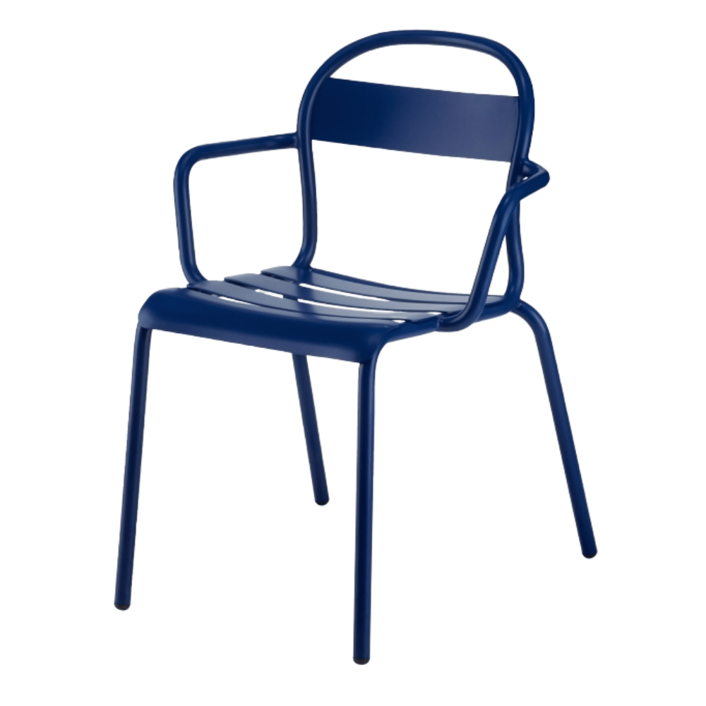 Silla para Hotel y Playa Resistente a Rayos UV - COLOS STECCA 2 - Varios Colores - para Ambiente Salino - STECCA 2 - Colos - NOGAL BEAT - Sillas