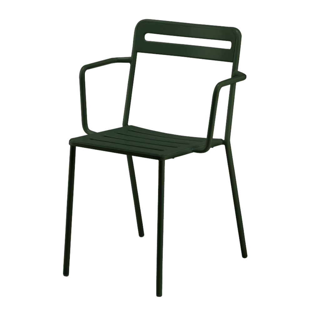 Silla para Hotel y Terraza Resistente a Rayos UV - COLOS C 1.2/4 - Varios Colores - para Ambiente Salino - C 1.2/4 - Colos - NOGAL BEAT - Sillas