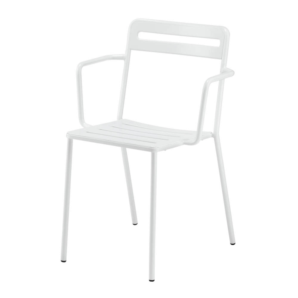 Silla para Hotel y Terraza Resistente a Rayos UV - COLOS C 1.2/4 - Varios Colores - para Ambiente Salino - C 1.2/4 - Colos - NOGAL BEAT - Sillas