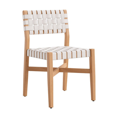 Silla para Terraza y Alberca - ZUO MIZUYA - Varios Colores - Asiento y Respaldo en Ratán Sintético Tejido - 704231 - Zuo - NOGAL BEAT - Silla de Terraza
