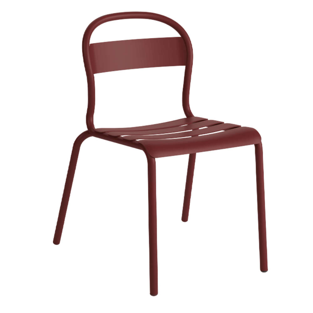 Silla para Terraza y Jardín Resistente a Rayos UV - COLOS STECCA 1 - Varios Colores - para Ambiente Salino - STECCA 1 - Colos - NOGAL BEAT - Sillas