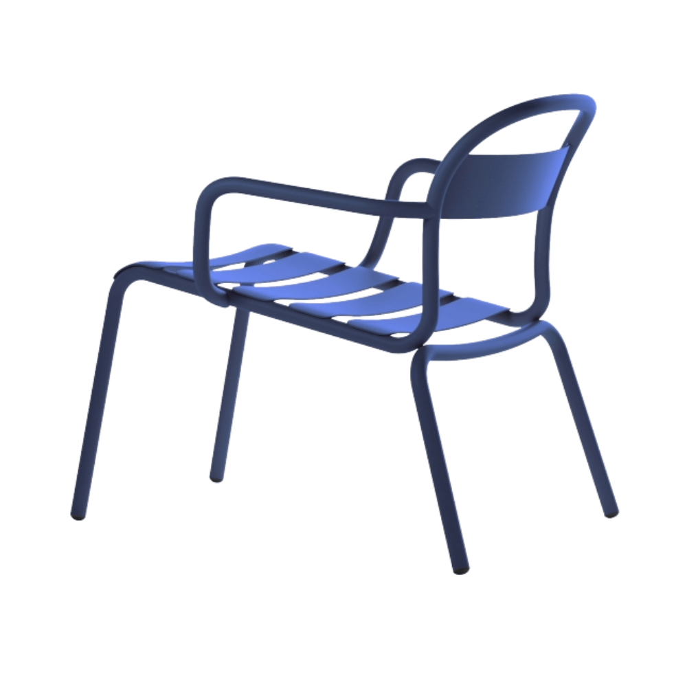 Silla para Terraza y Piscina Resistente a Rayos UV - COLOS STECCA L - Varios Colores - para Ambiente Salino - STECCA L - Colos - NOGAL BEAT - Camastro