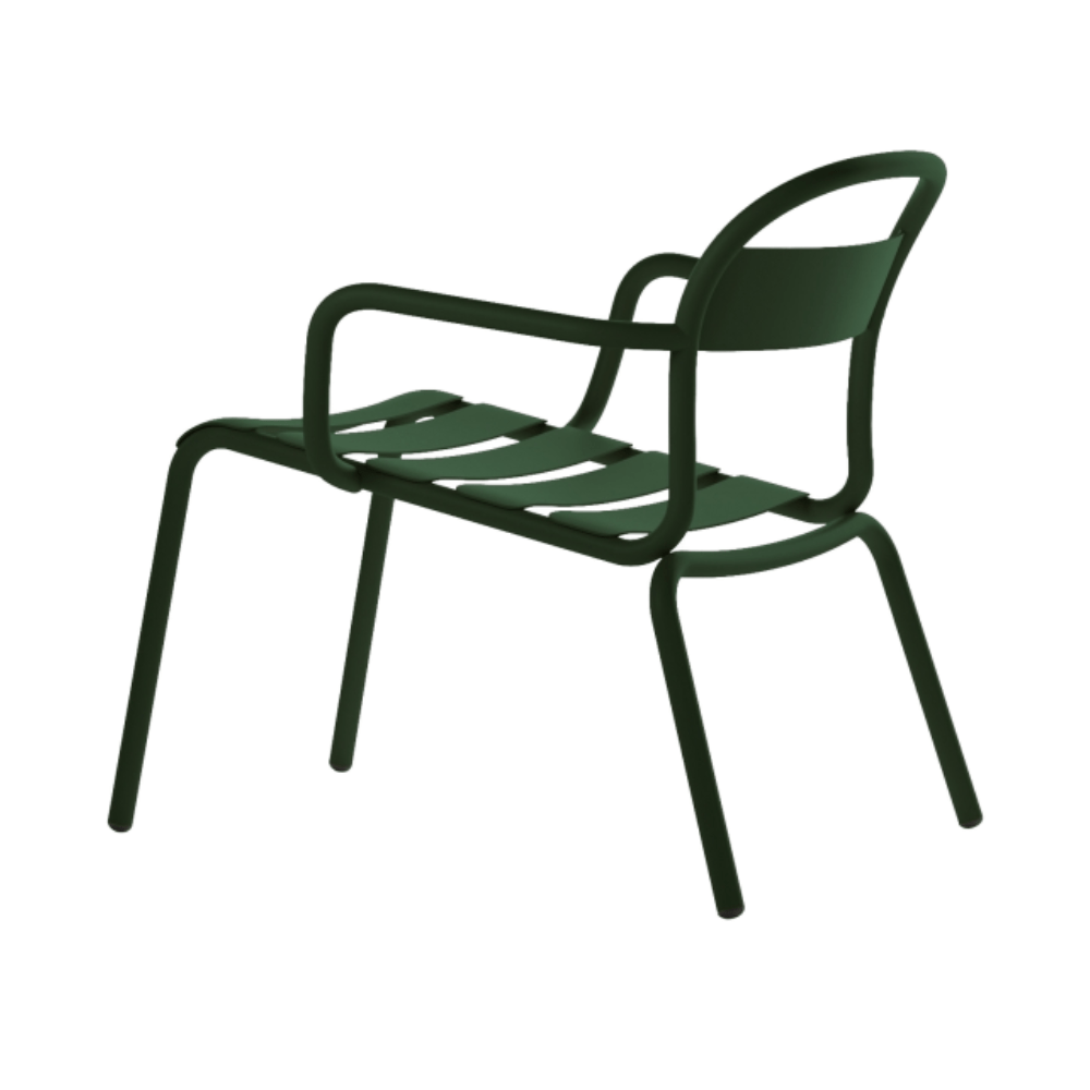 Silla para Terraza y Piscina Resistente a Rayos UV - COLOS STECCA L - Varios Colores - para Ambiente Salino - STECCA L - Colos - NOGAL BEAT - Camastro