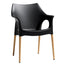 Silla Reciclable - LABENZE OLA 155-07050 - Varios Colores - Estructura Madera Haya Natural y con Brazos - 155-07050 - Labenze - NOGAL BEAT - Silla Comercial Interior