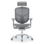 SILLA REQUIEZ ENJOY RM - 9101GR | Silla Ejecutiva | Base 5 Puntas Aluminio | Respaldo Mesh | Ergonómico | Gris | Interior - RM - 9101/GR - REQUIEZ - NOGAL BEAT - Sillas de oficina