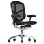 SILLA REQUIEZ ENJOY RM - 9101NG | Silla Ejecutiva | Base 5 Puntas Aluminio | Respaldo Mesh | Ergonómico | Negro | Interior - RM - 9101/NG - REQUIEZ - NOGAL BEAT - Sillas de oficina