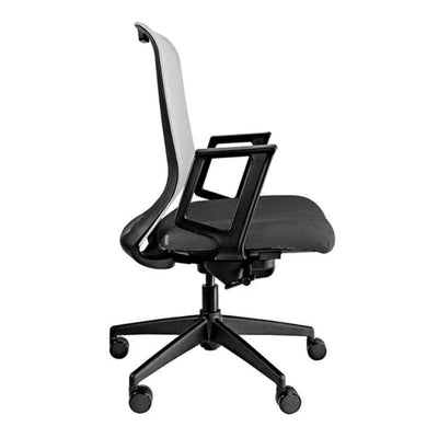 SILLA REQUIEZ MESH RE - 1601 | Silla Ejecutiva Diseño Ergonómico Secretarial Oficina Recepción | Elevación Neumática | Respaldo Medio Mesh | Varios Colores | Interior - RE - 1601 - Requiez - NOGAL BEAT - Silla para oficina