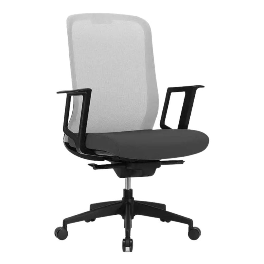 SILLA REQUIEZ MESH RE - 1601 | Silla Ejecutiva Diseño Ergonómico Secretarial Oficina Recepción | Elevación Neumática | Respaldo Medio Mesh | Varios Colores | Interior - RE - 1601 - Requiez - NOGAL BEAT - Silla para oficina