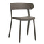 SILLA RESOL CASINO | Silla Ocasional | Fibra Vidrio | Polipropileno | Apilable | Protección UV | Interior + Exterior - 03956 - Resol - NOGAL BEAT - Sillas