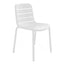 SILLA RESOL GINA | Silla Ocasional | Fibra Vidrio | Polipropileno | Apilable | Protección UV | Interior + Exterior - 03497 - Resol - NOGAL BEAT - Sillas