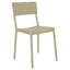 SILLA RESOL LISBOA | Silla Ocasional | Fibra Vidrio | Polipropileno | Apilable | Protección UV | Interior + Exterior - 00952 - Resol - NOGAL BEAT - Sillas