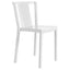 SILLA RESOL NEUTRA | SILLA OCASIONAL | Fibra Vidrio | Polipropileno | Apilable | Protección UV | Interior + Exterior - 01408 - Resol - NOGAL BEAT - Sillas