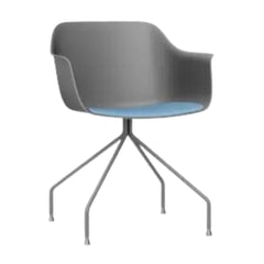 Estructura Gris Oscuro / Tapiz Azul Mineral