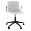 SILLA RESOL SKIN RUEDAS ARMCHAIR | Silla de Visita para Oficina | Carcasa Polipropileno | Fibra Vidrio | Estructura Ruedas | Altura Regulable | Brazos | Interior - 03968 - Resol - NOGAL BEAT - Sillas