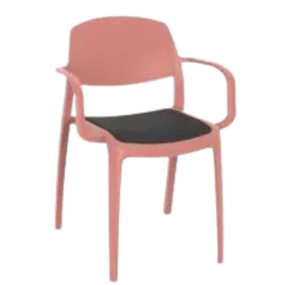 SILLA RESOL SMART ARMCHAIR UPHOLSTERED SEAT PAD | Silla Ocasional | Polipropileno | Fibra de Vidrio | Protección UV | Tapizado | Interior + Exterior - 86772 - Resol - NOGAL BEAT - Sillas