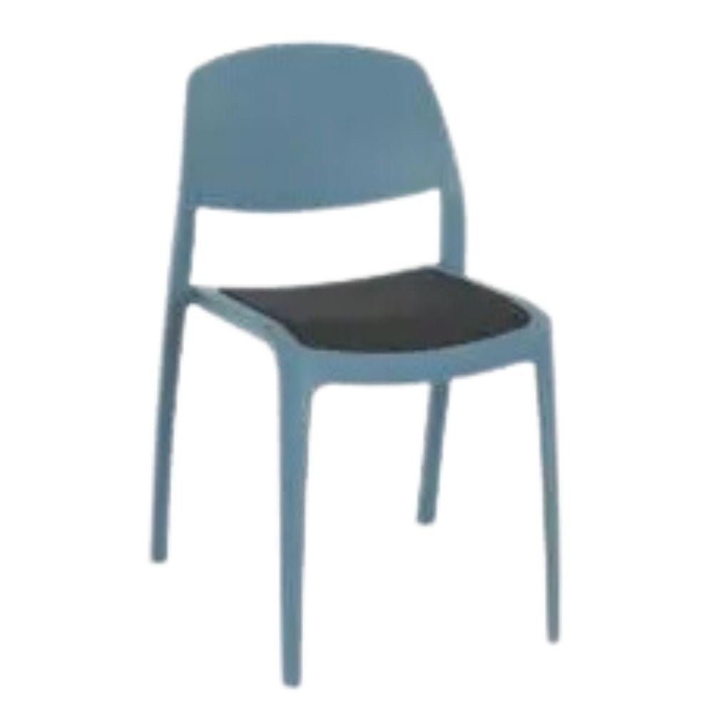 SILLA RESOL SMART UPHOLSTERED SEAT PAD | Silla Ocasional | Polipropileno | Fibra de Vidrio | Protección UV | Tapizado | Interior + Exterior - 86739 - Resol - NOGAL BEAT - Sillas