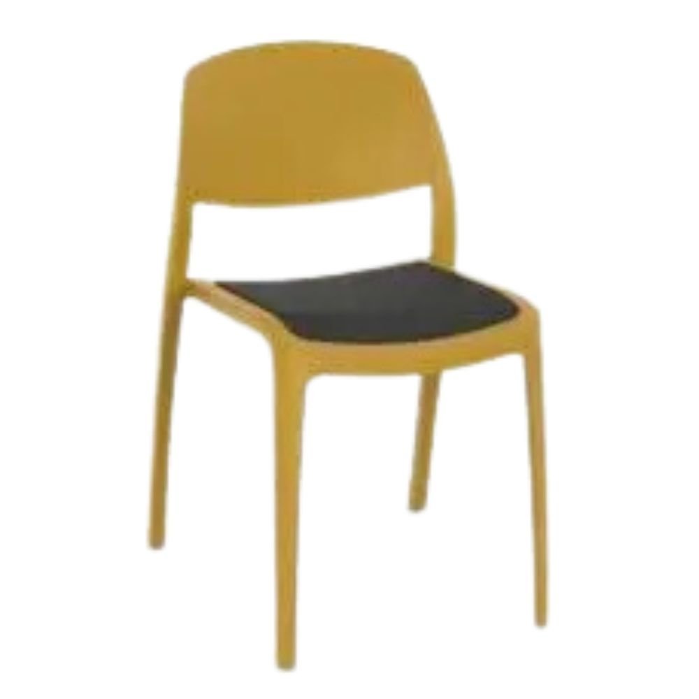 SILLA RESOL SMART UPHOLSTERED SEAT PAD | Silla Ocasional | Polipropileno | Fibra de Vidrio | Protección UV | Tapizado | Interior + Exterior - 86747 - Resol - NOGAL BEAT - Sillas