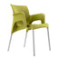 SILLA RESOL SUN | Silla Ocasional para Cafetería Jardín | Inyectado Polipropileno | Protección UV | Interior + Exterior - 03520 - Resol - NOGAL BEAT - silla